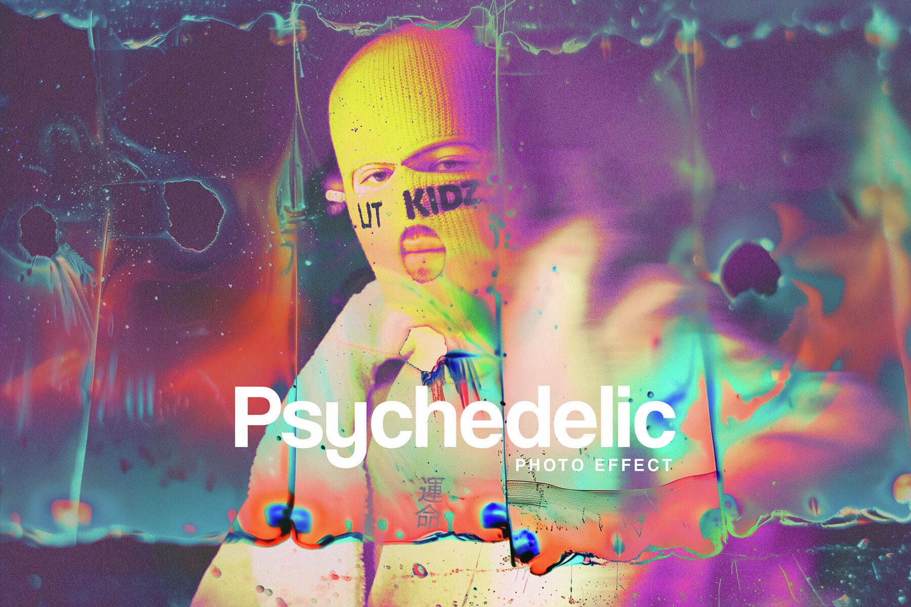 Psychedelic Film Photo Effect 1