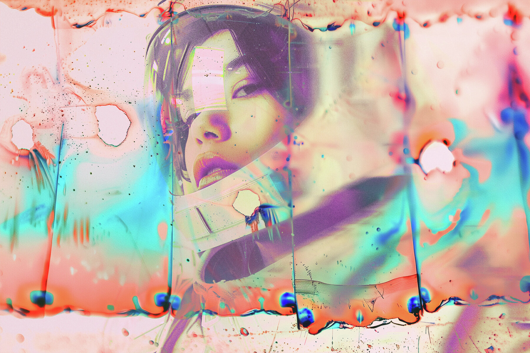Psychedelic Film Photo Effect 2