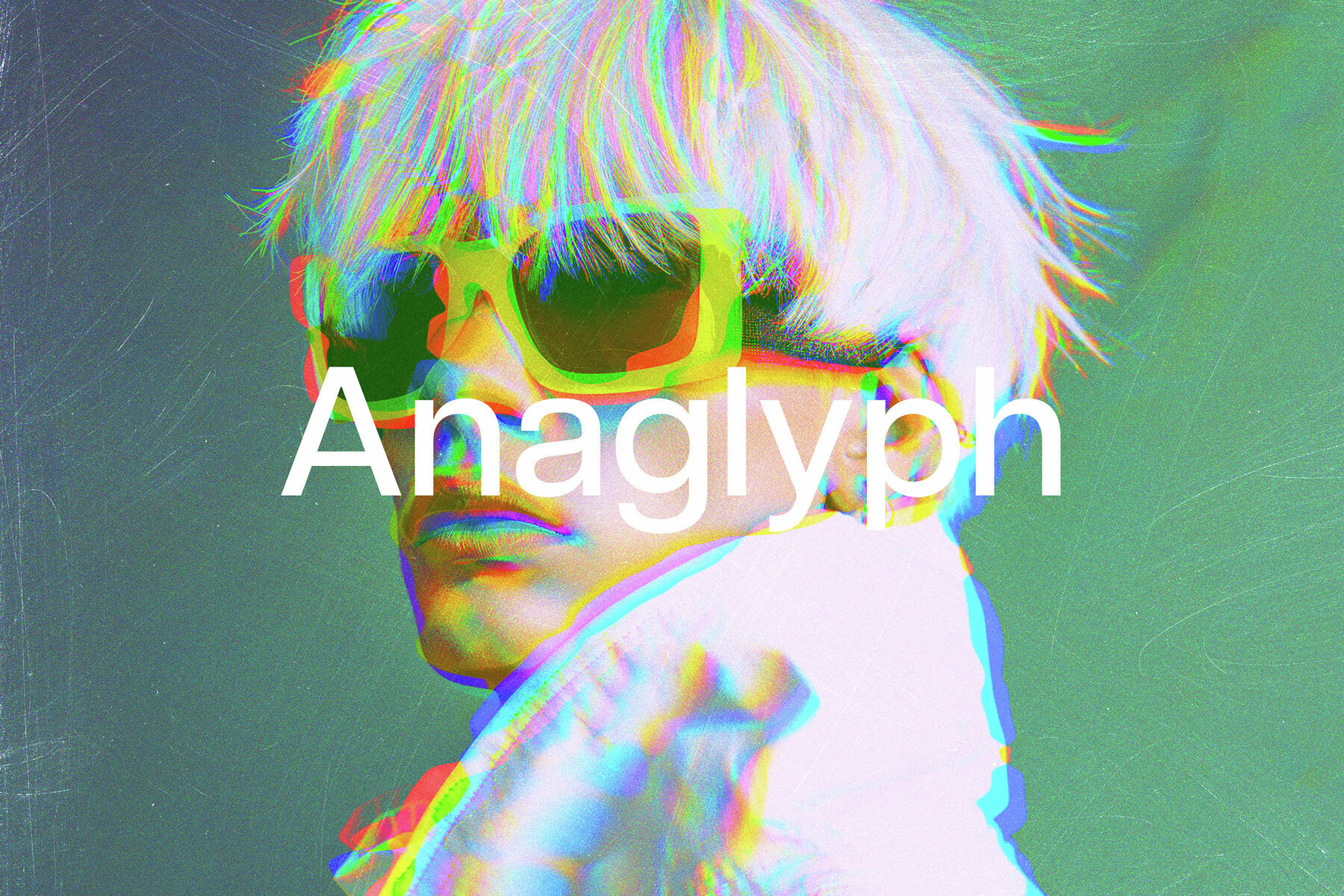 Retro Anaglyph Photo Effect 1