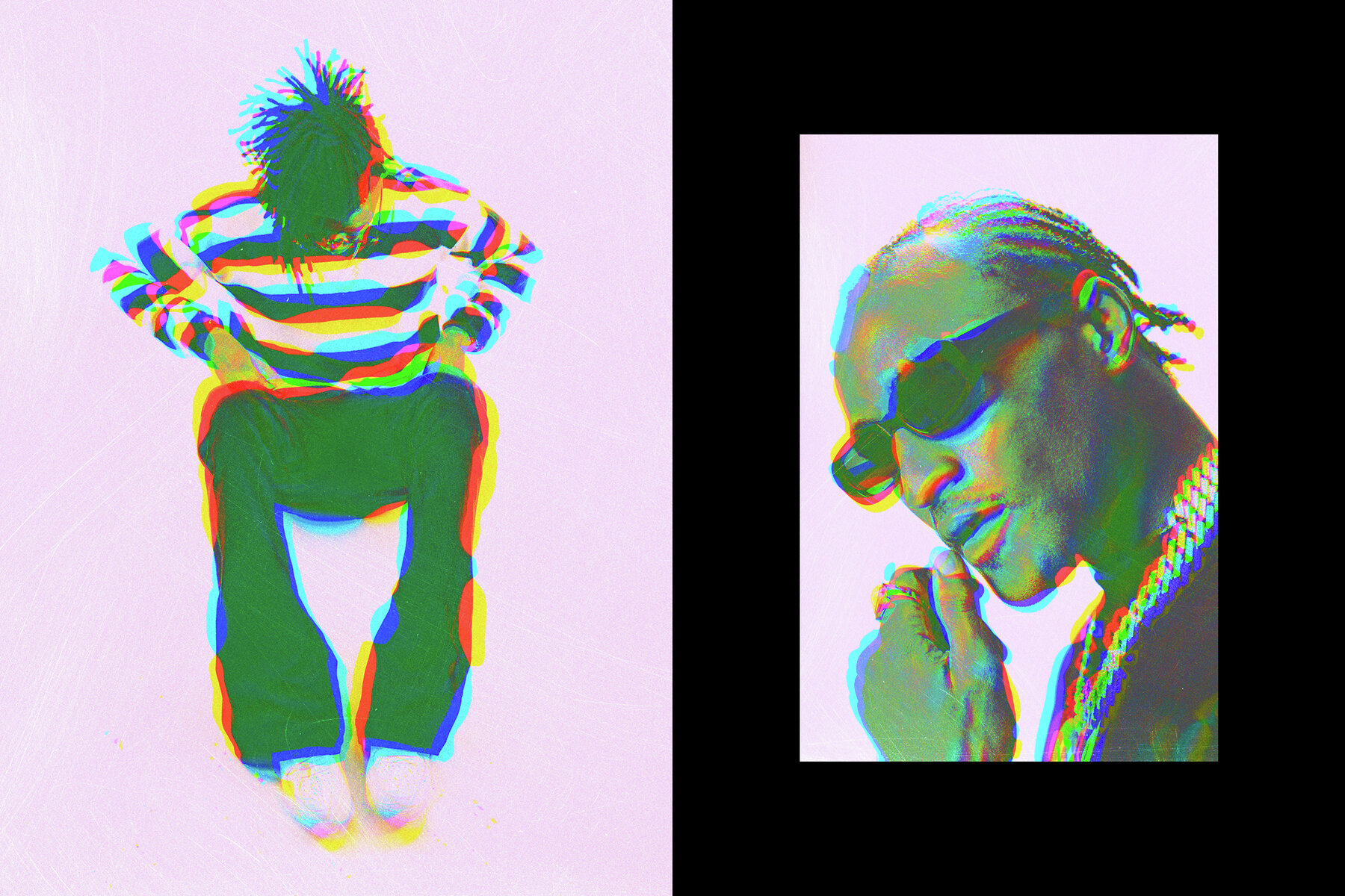 Retro Anaglyph Photo Effect 7