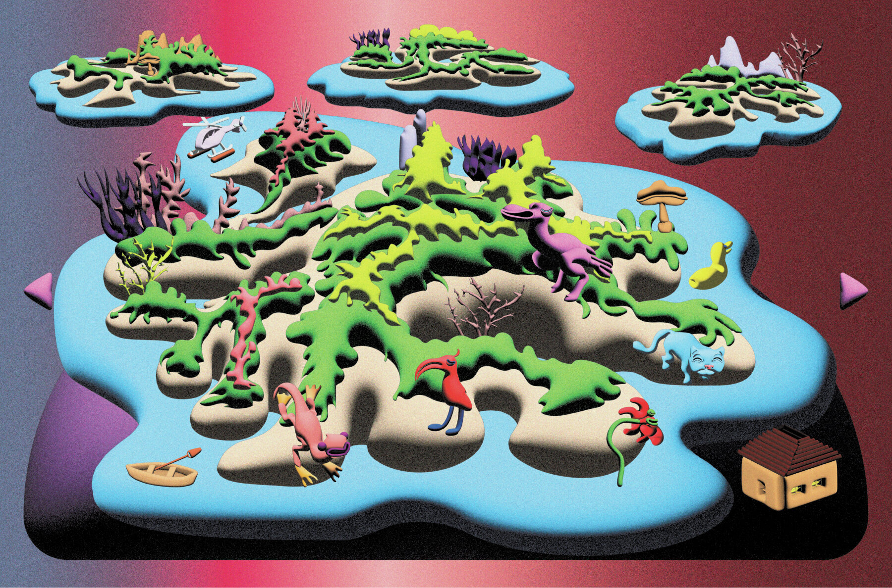 Outdoor 3D Characters 3