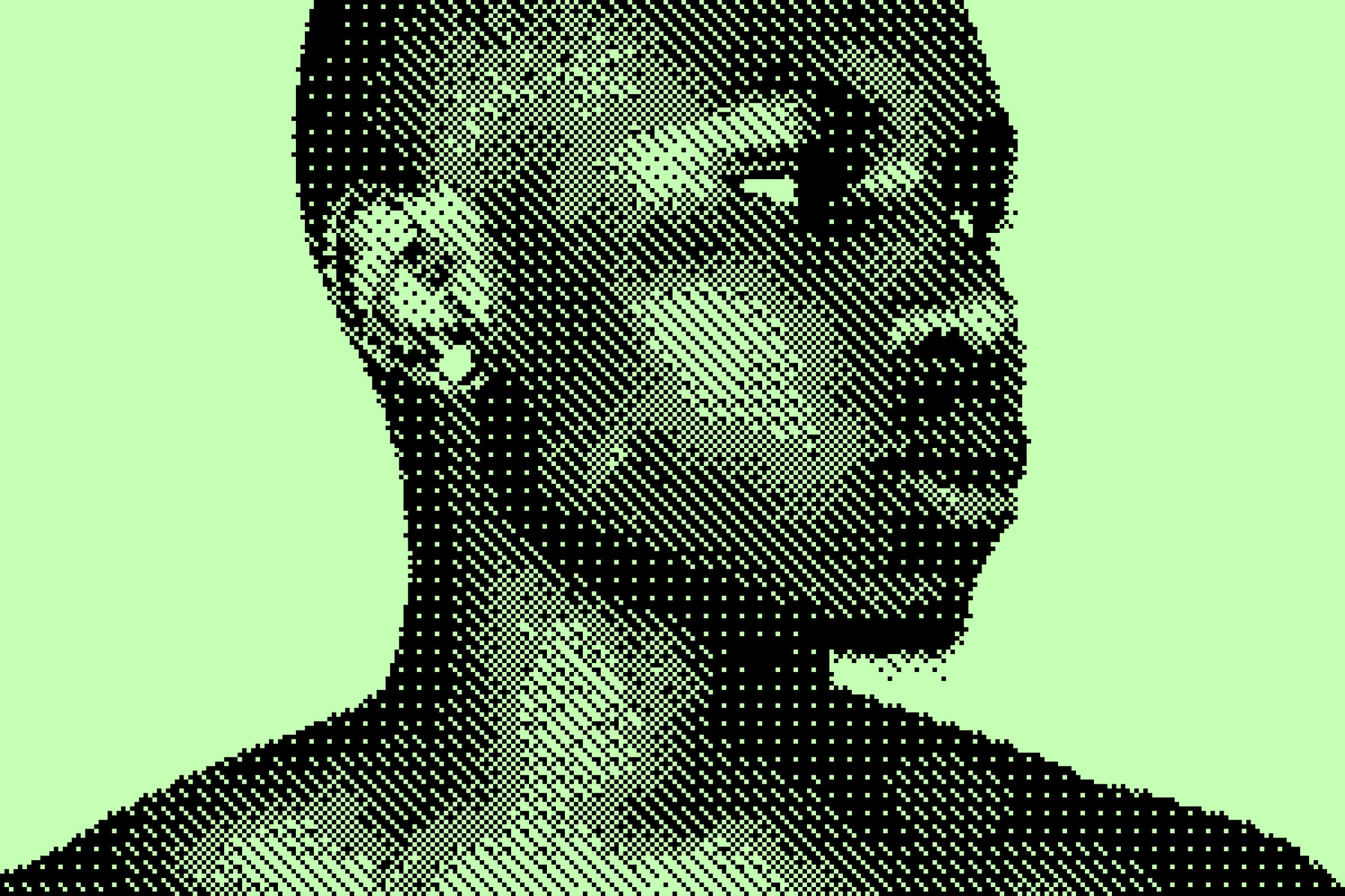 Dithering Bitmap Photo Effect 5