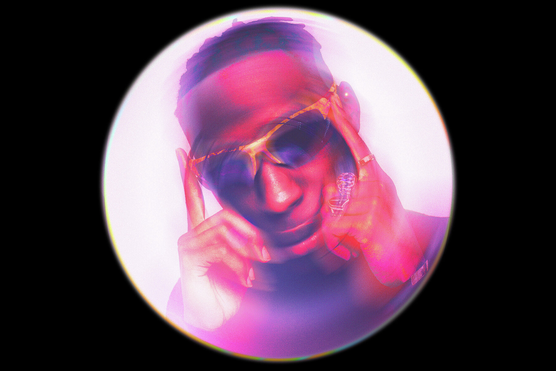 Rippled Fish Eye Photo Effect 6