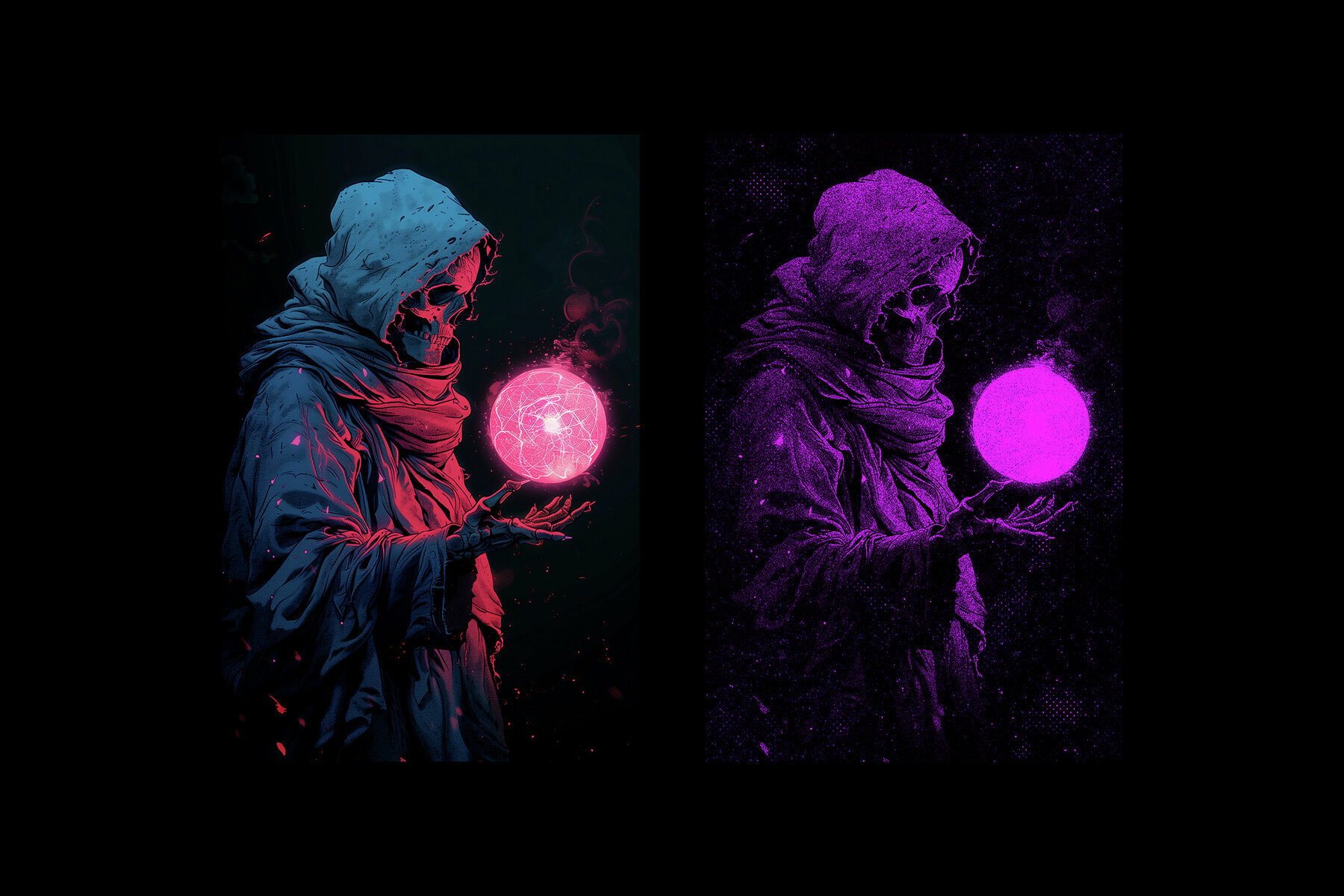 Grainy Duotone Photo Effect 3