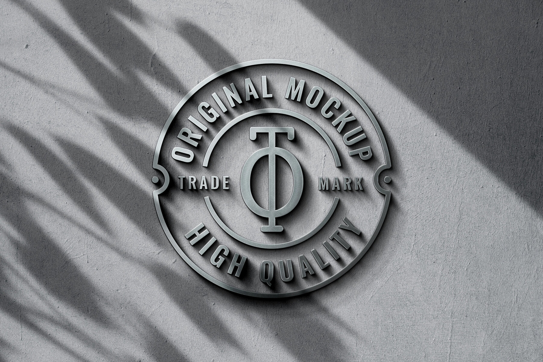 Metallic Sign Mockups 5