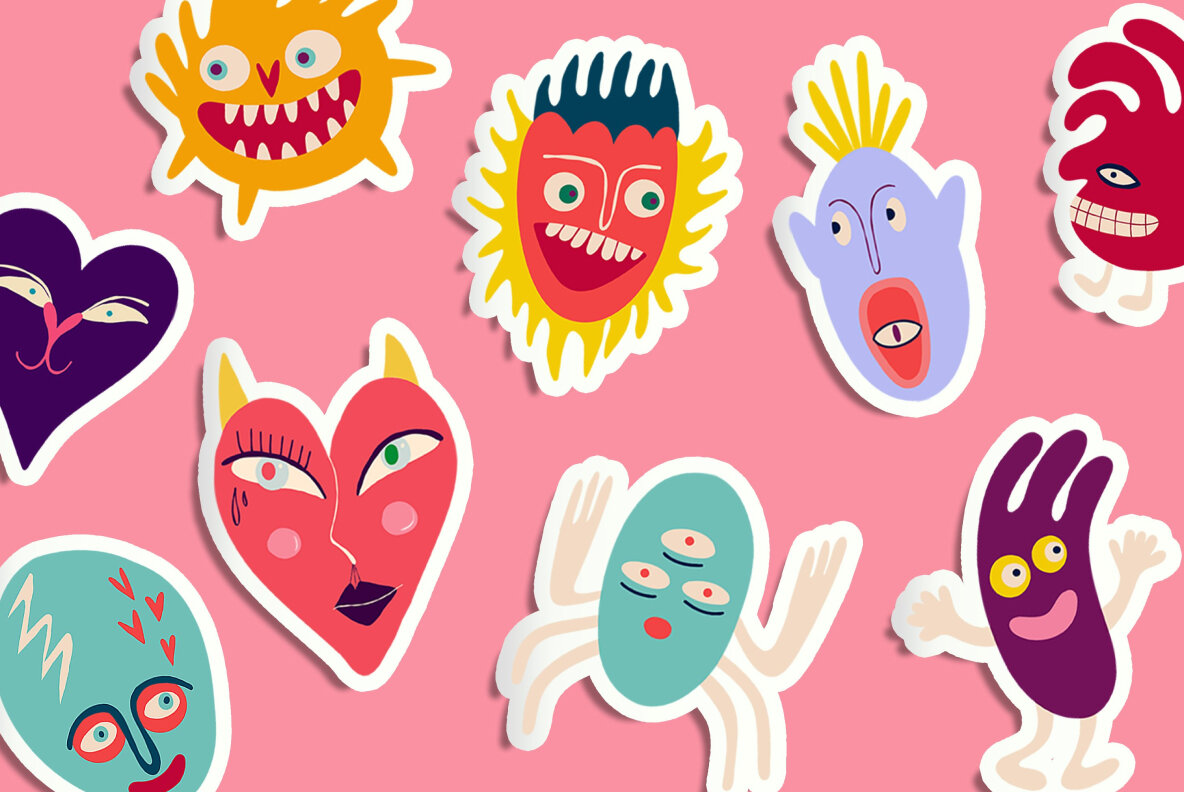 Halloween monsters and characters Graphic Bundle 5