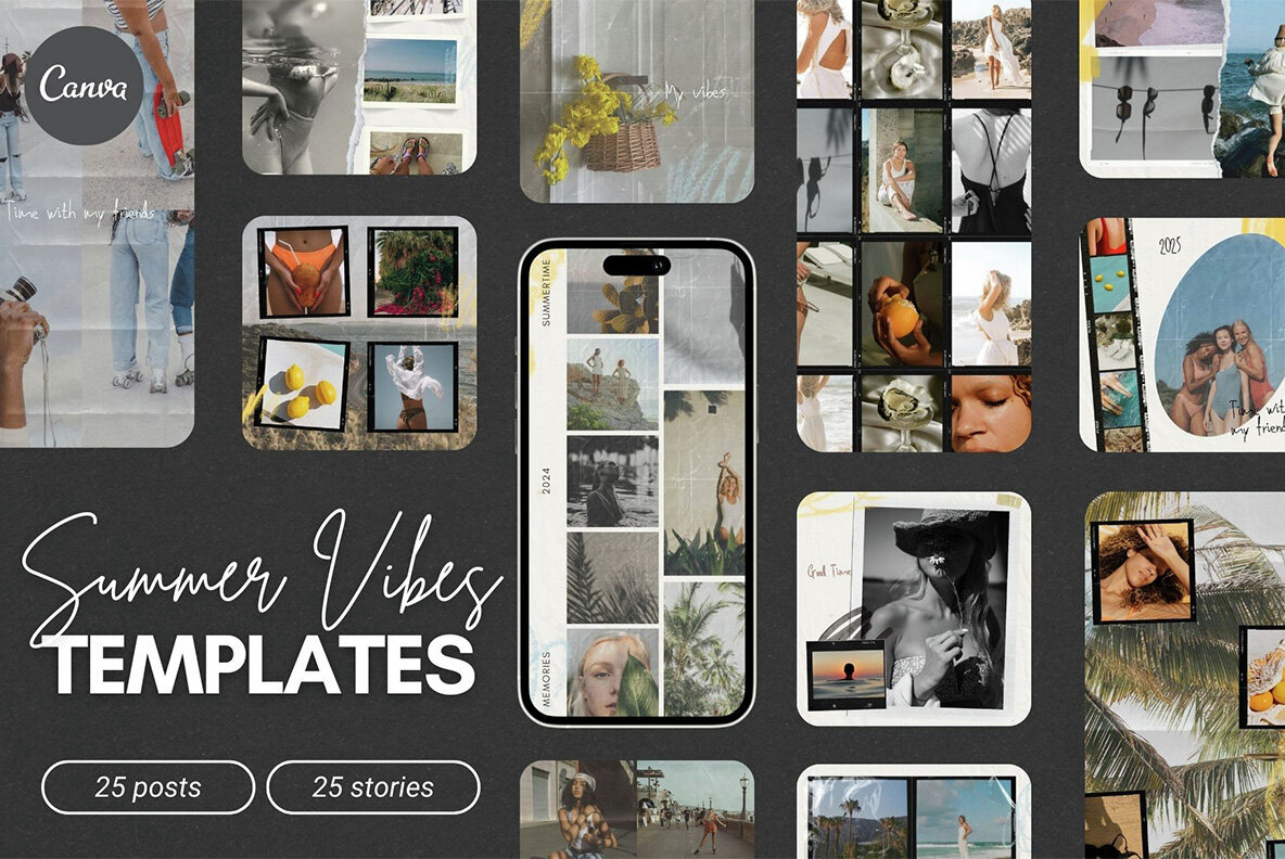 Canva Instagram Summer Templates 1