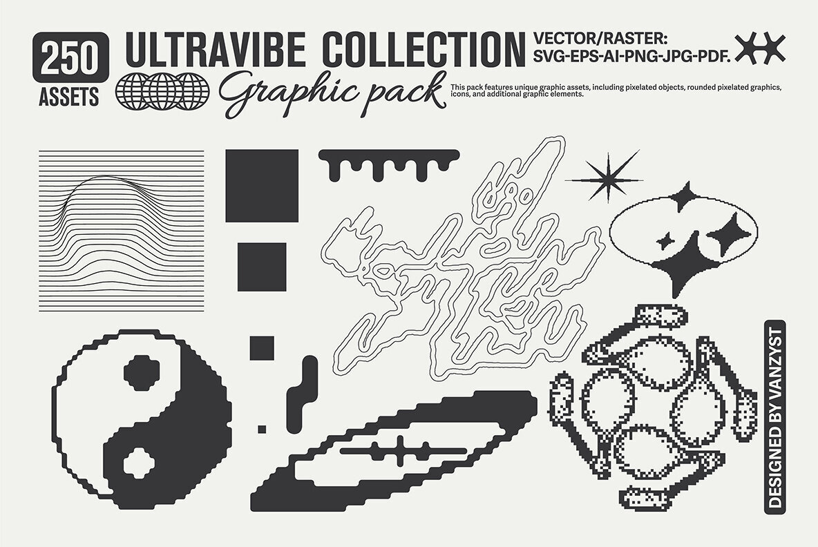 250 UltraVibe Graphic Pack 3