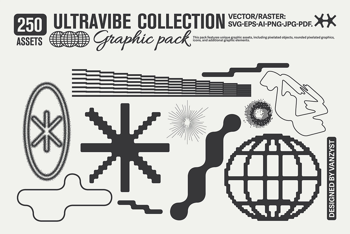 250 UltraVibe Graphic Pack 4