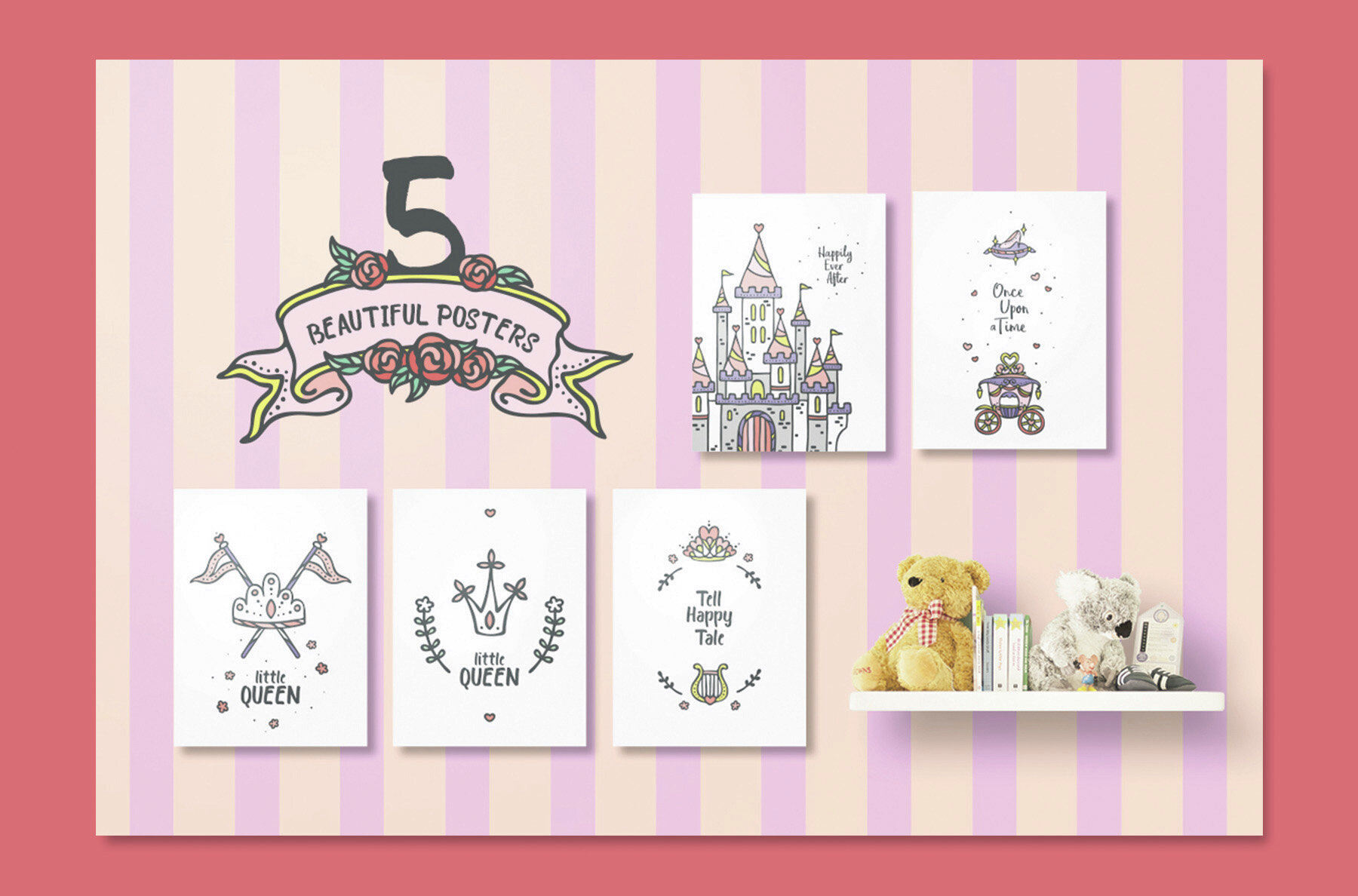 Little Queen Cute Princess Graphics 9