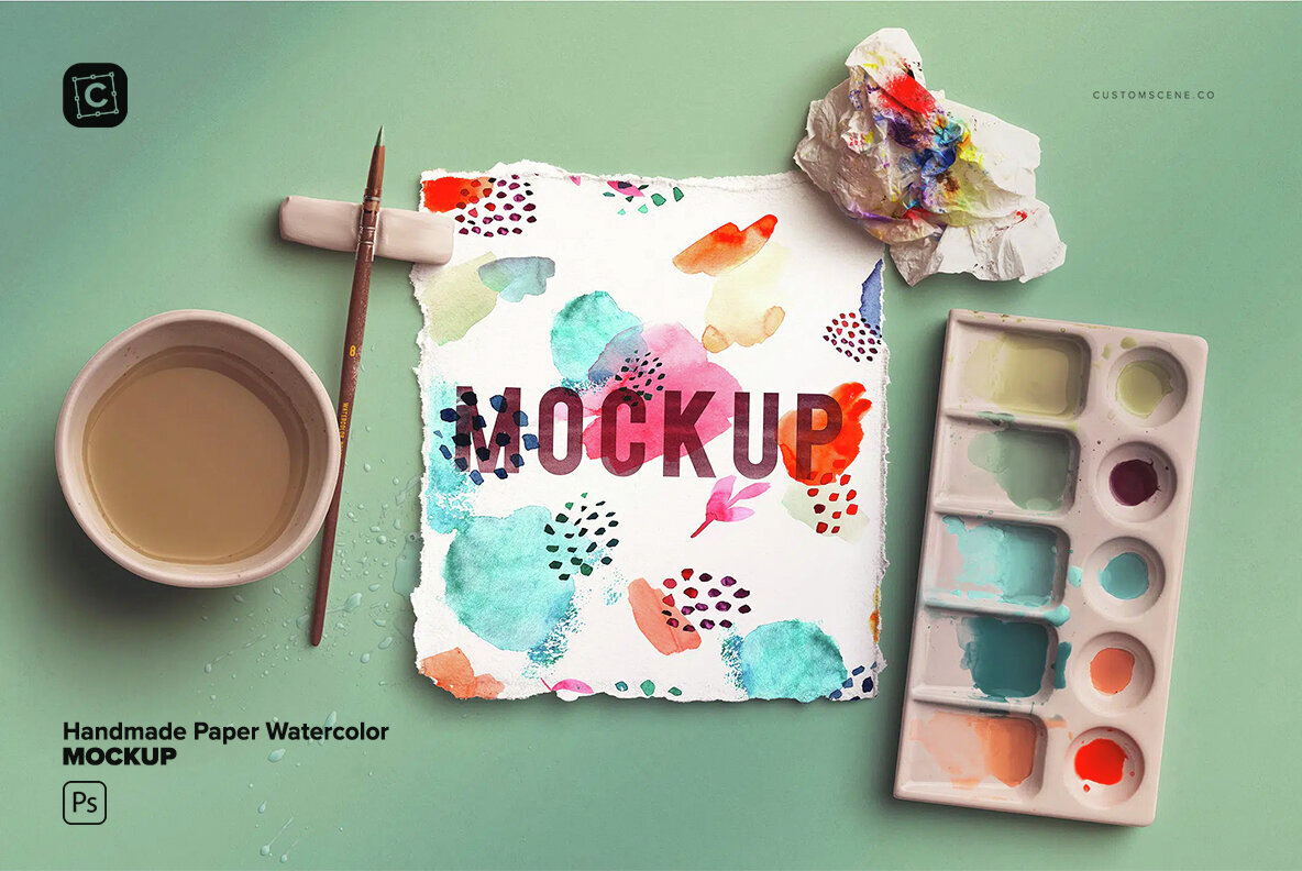 Handmade Paper Watercolor 1