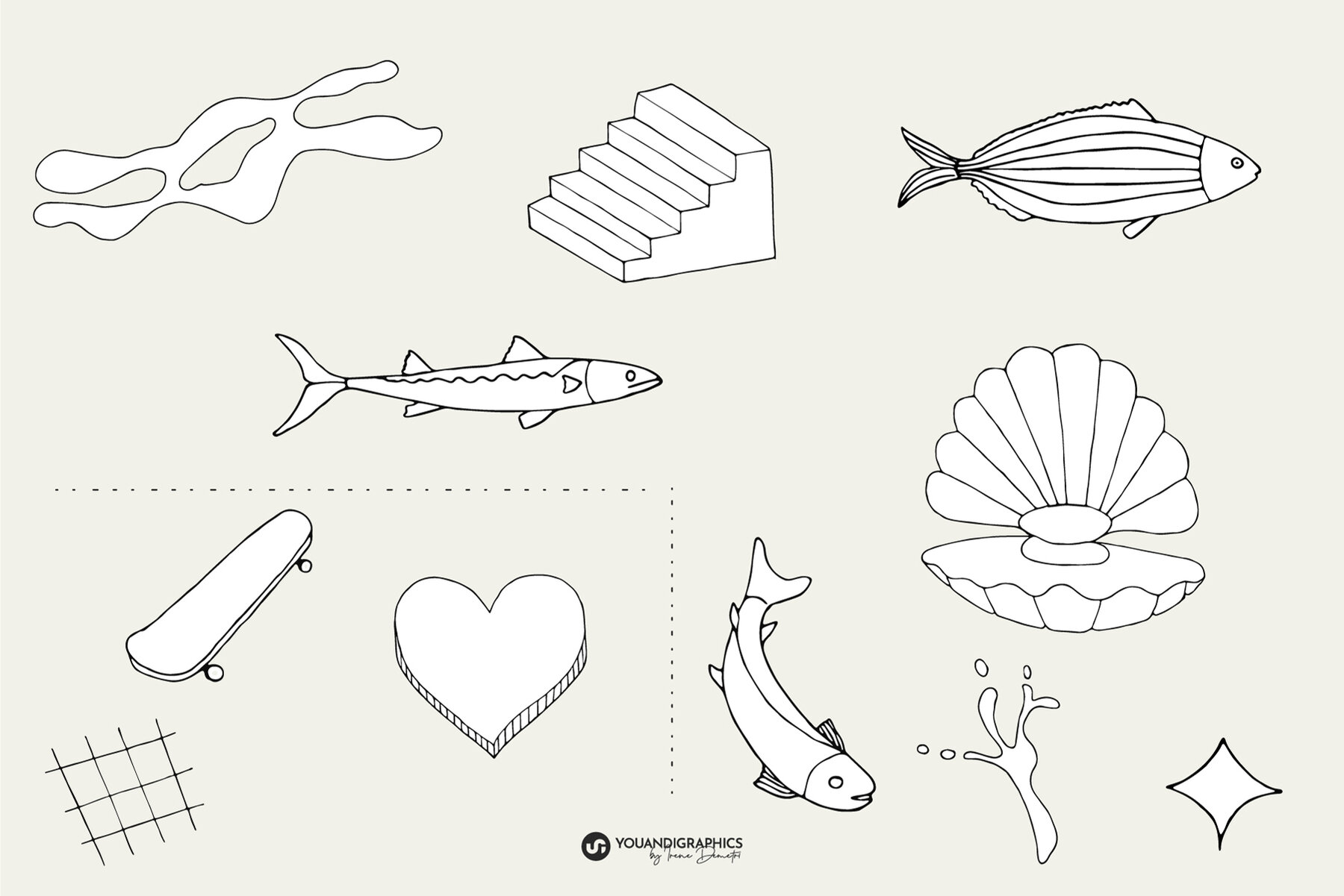 Ocean Breeze Graphics Collection 10