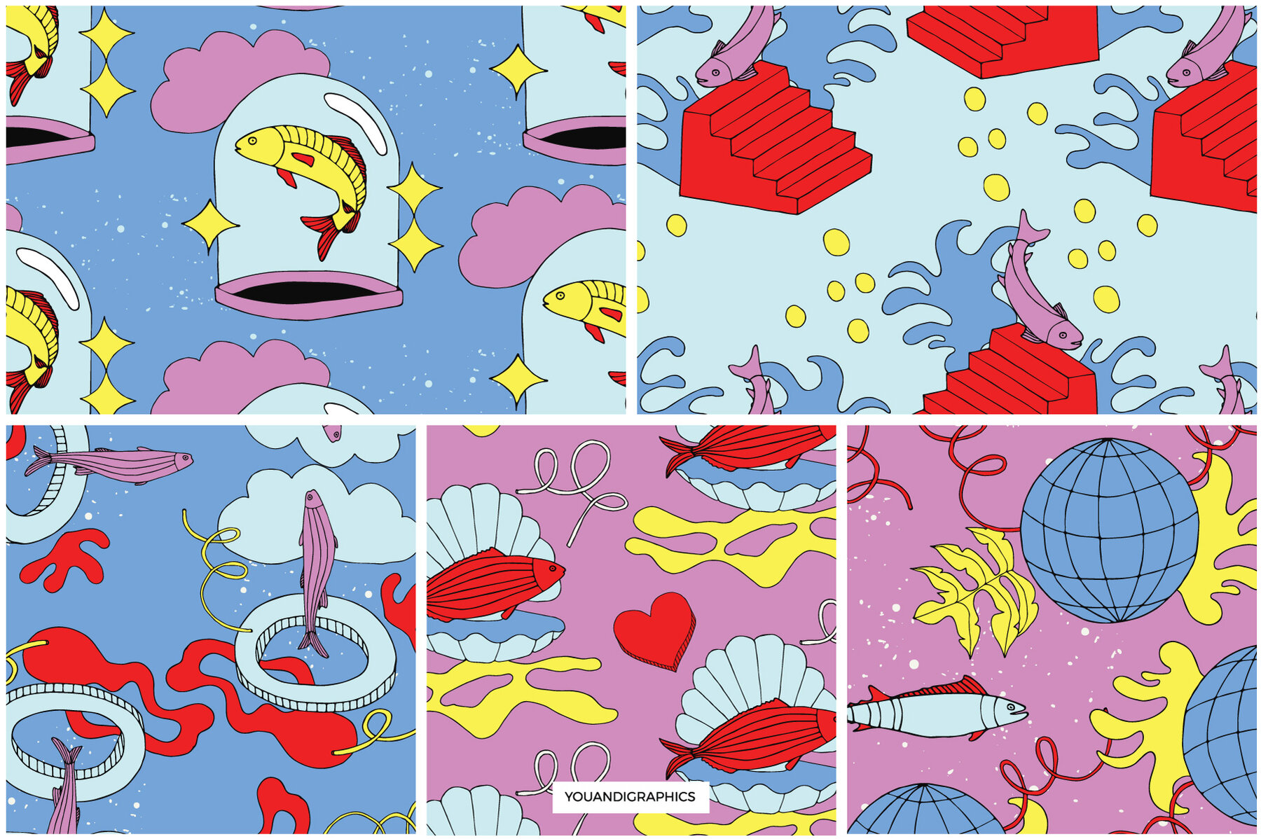 Ocean Breeze Graphics Collection 13