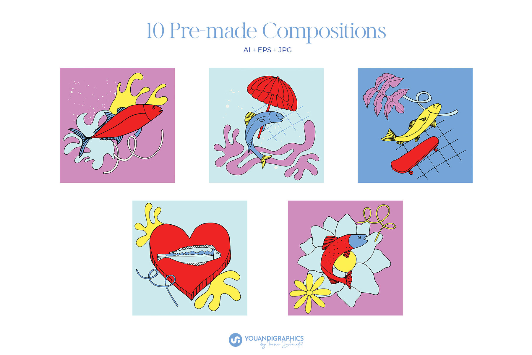 Ocean Breeze Graphics Collection 14