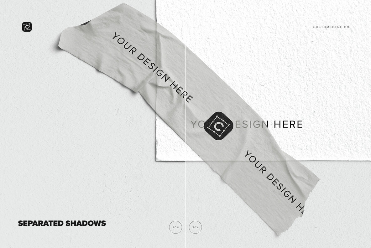 A4 Watercolor Paper Mockup 9