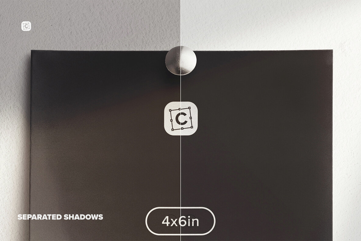 Two Photos Mockup On Wall 8