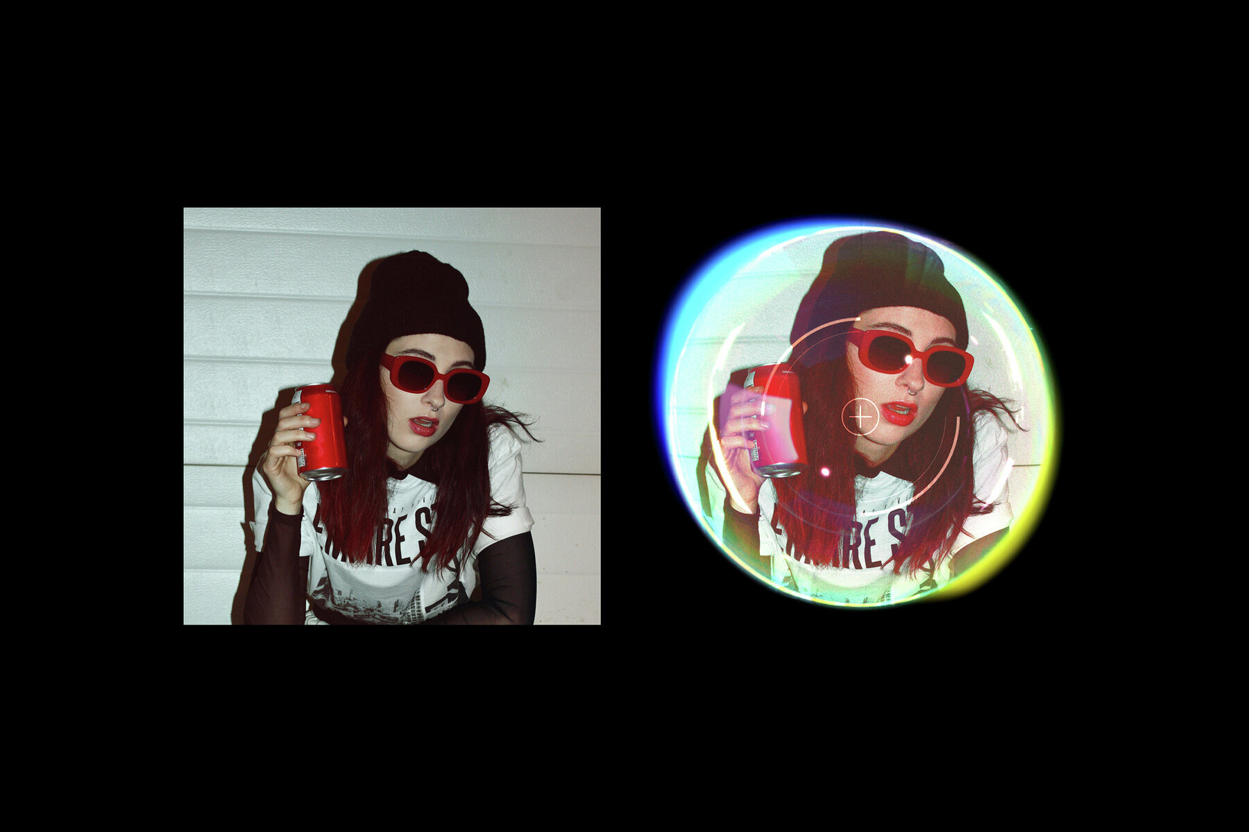 Shiny Fish Eye Photo Effect 2