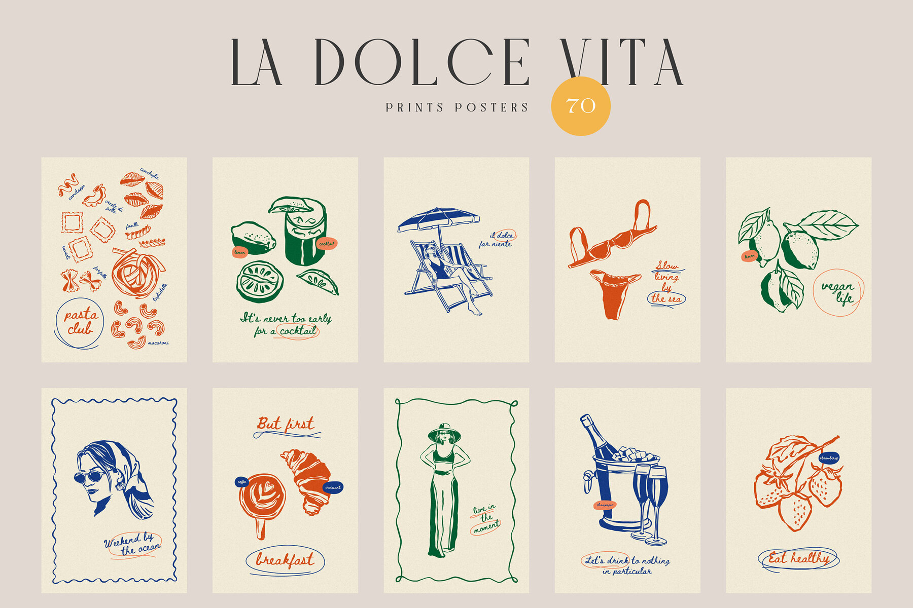 La Dolce Vita Prints Posters 3