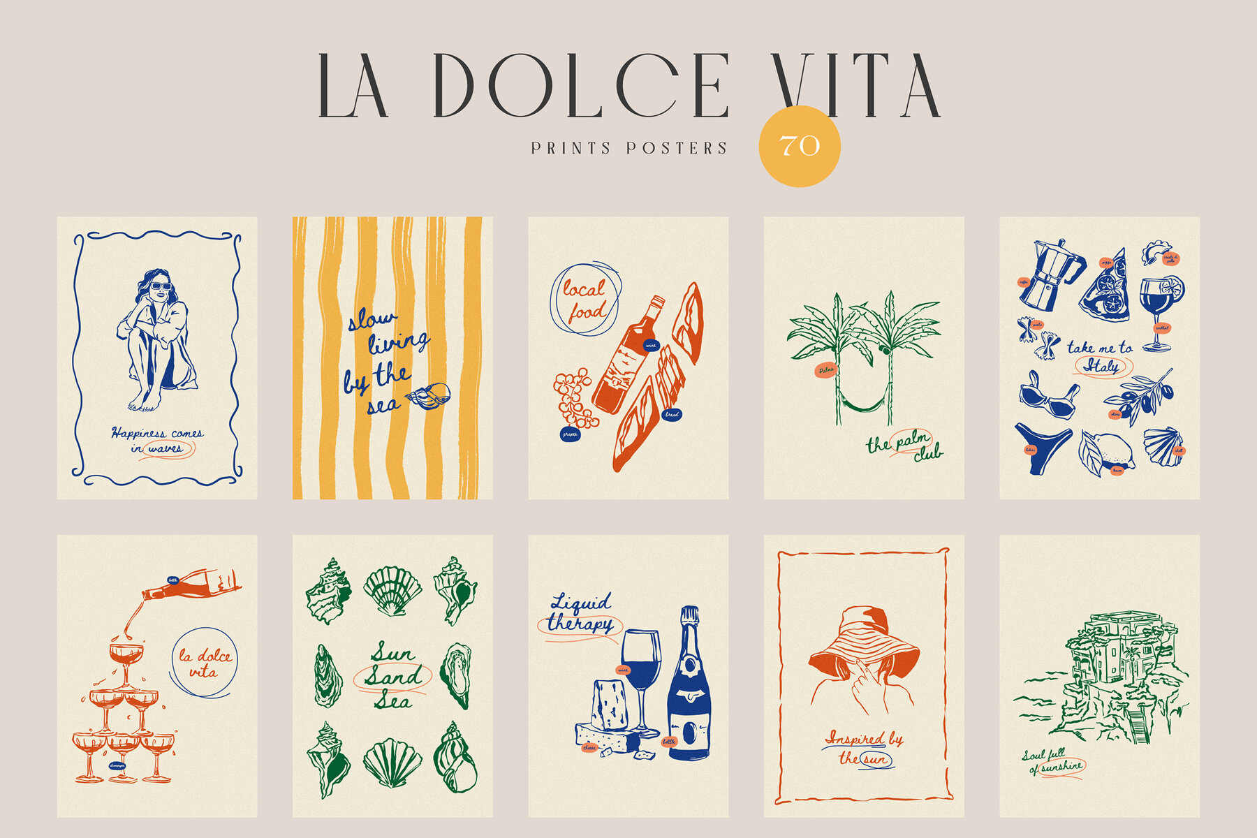La Dolce Vita Prints Posters 6
