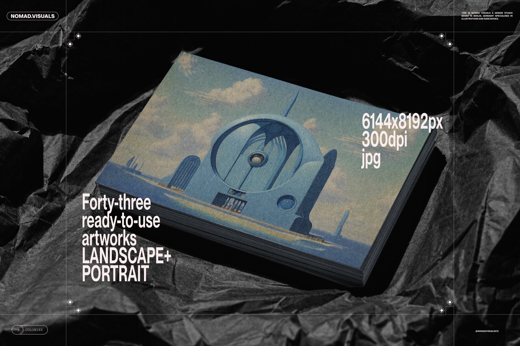 Futuristic Colonies Illustrations 3