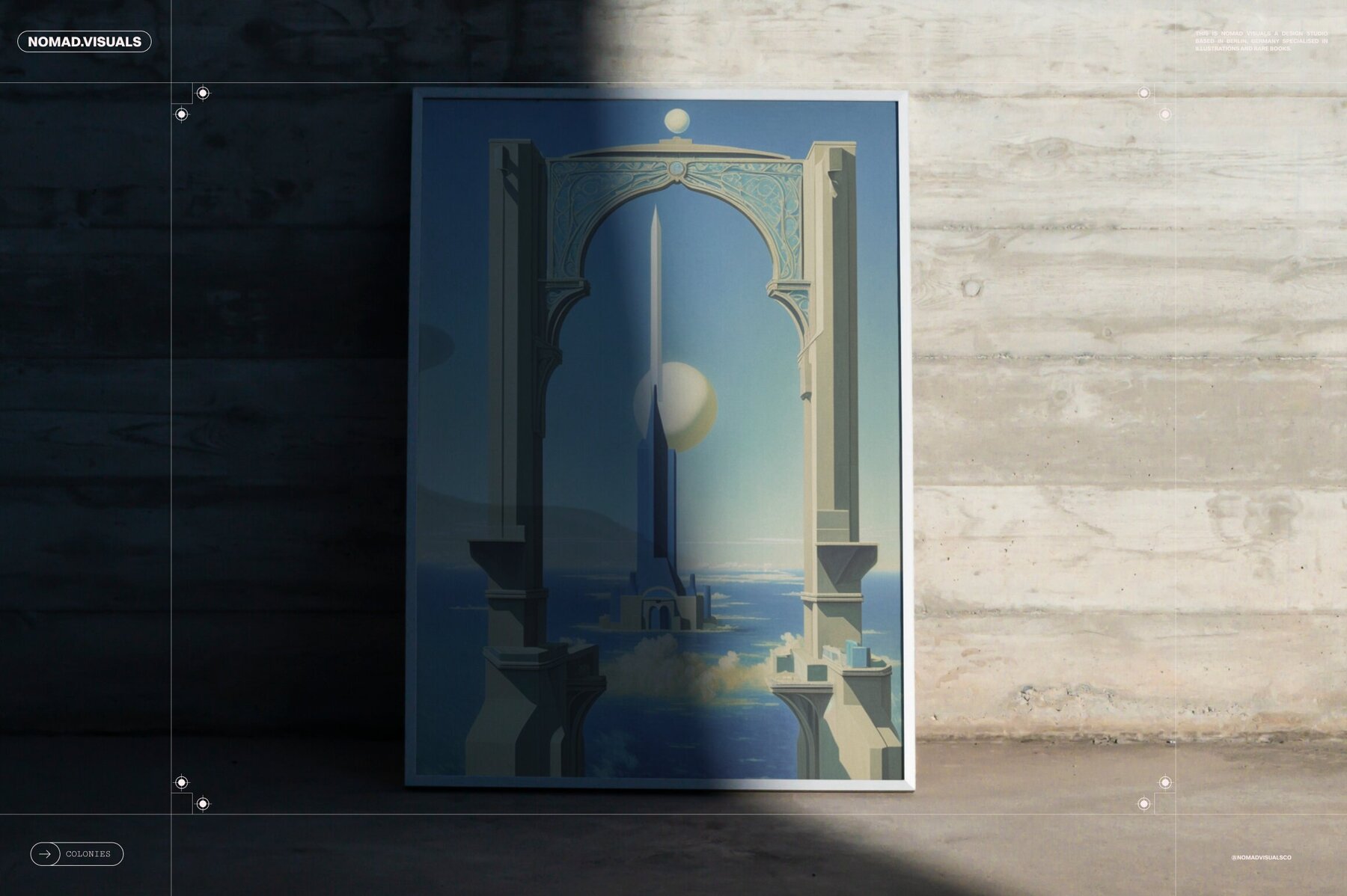 Futuristic Colonies Illustrations 5