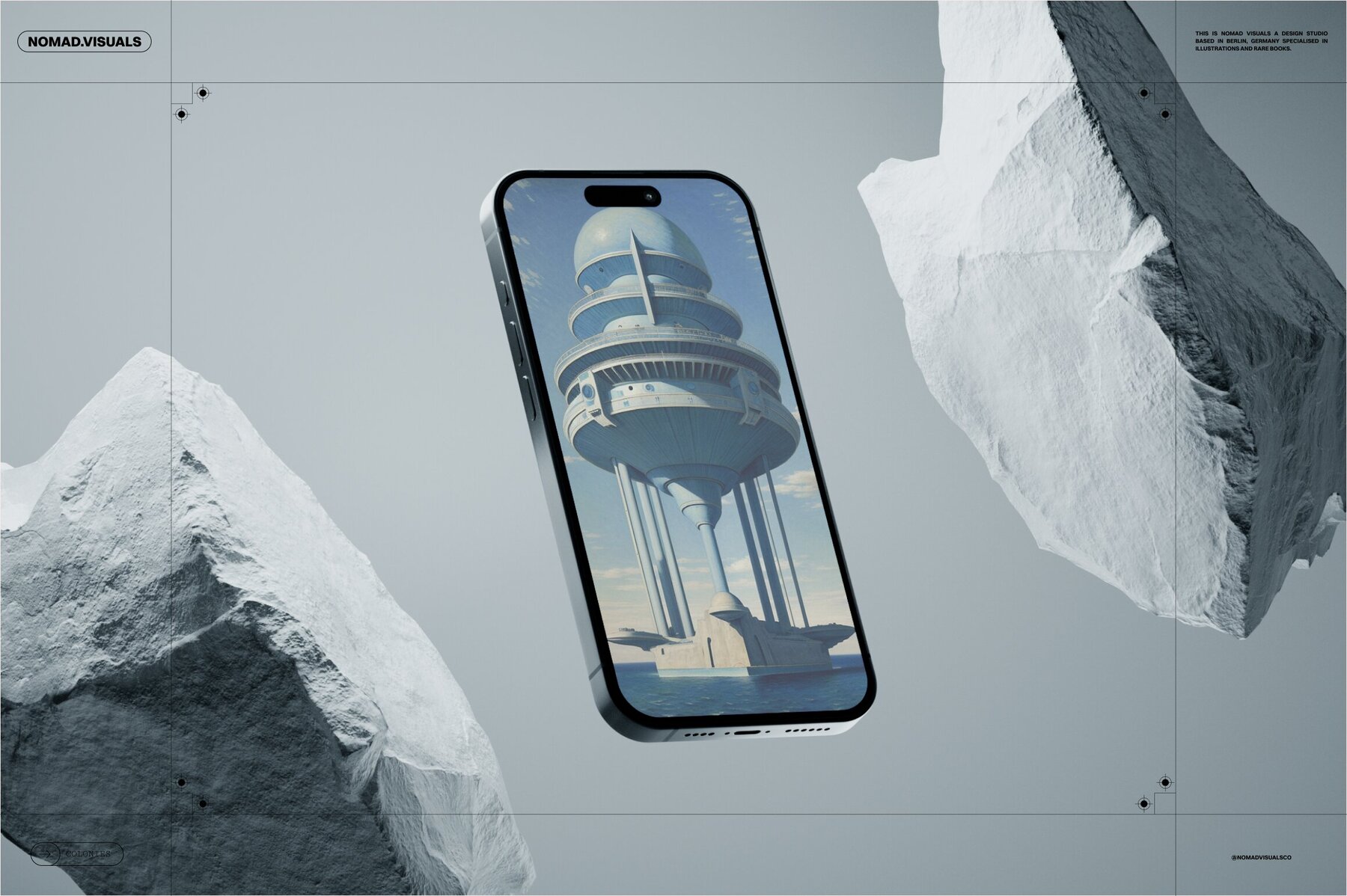 Futuristic Colonies Illustrations 8