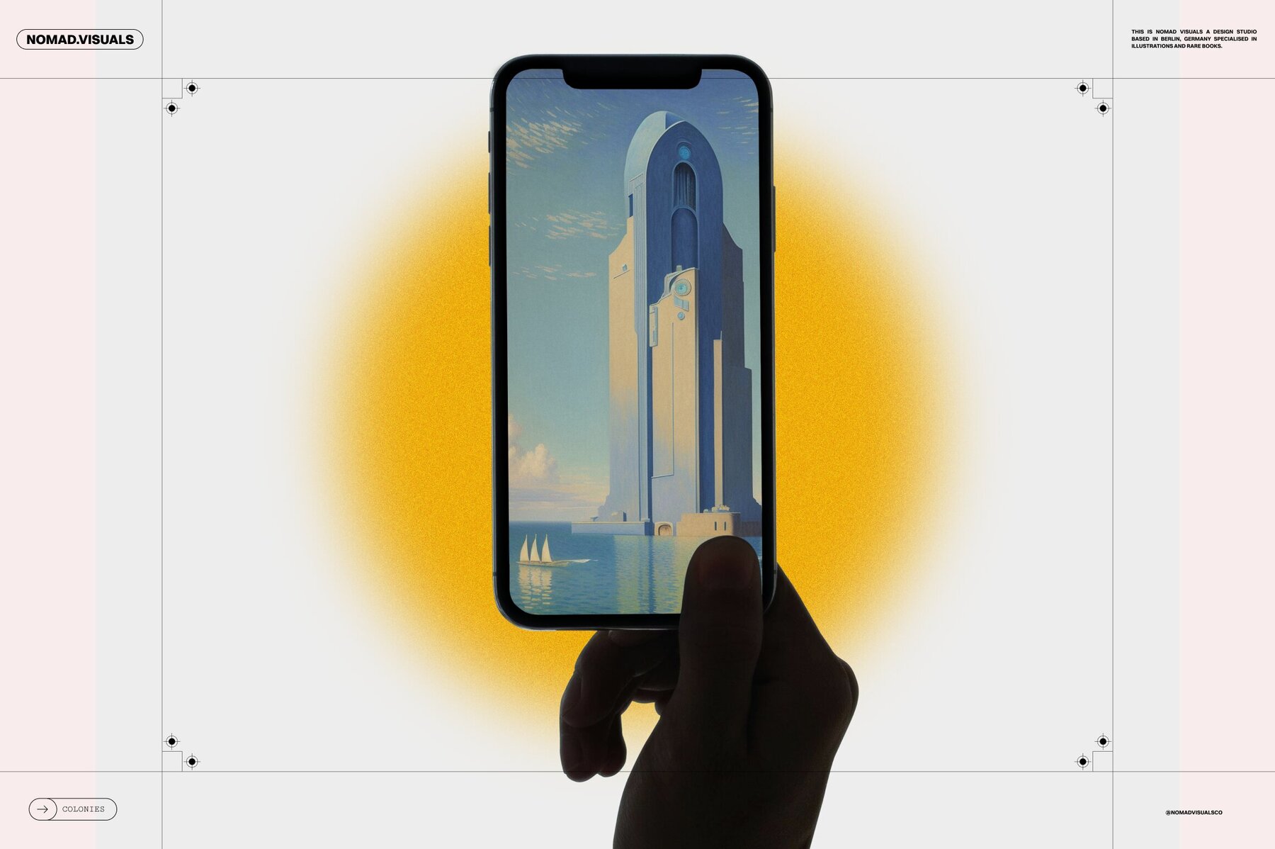 Futuristic Colonies Illustrations 10