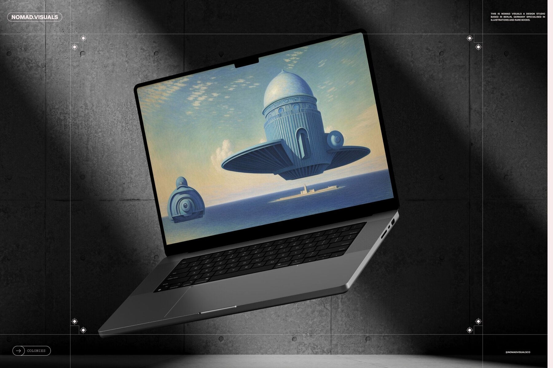 Futuristic Colonies Illustrations 14