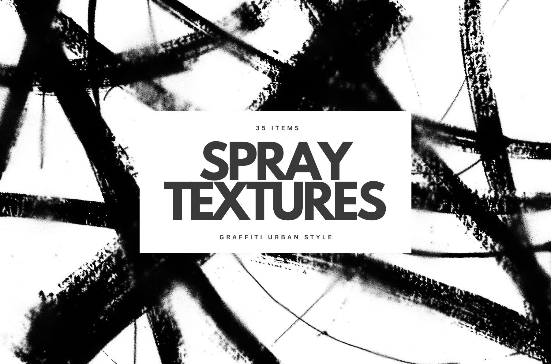 35 Spray Graffiti Grunge Textures 1