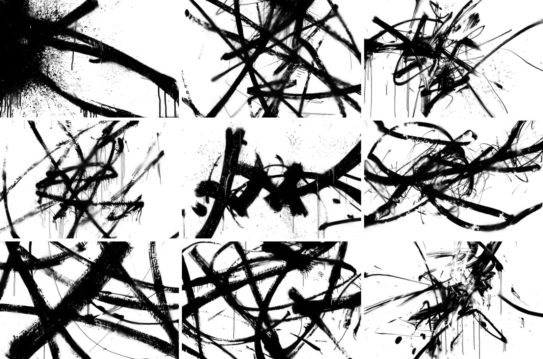 35 Spray Graffiti Grunge Textures 7