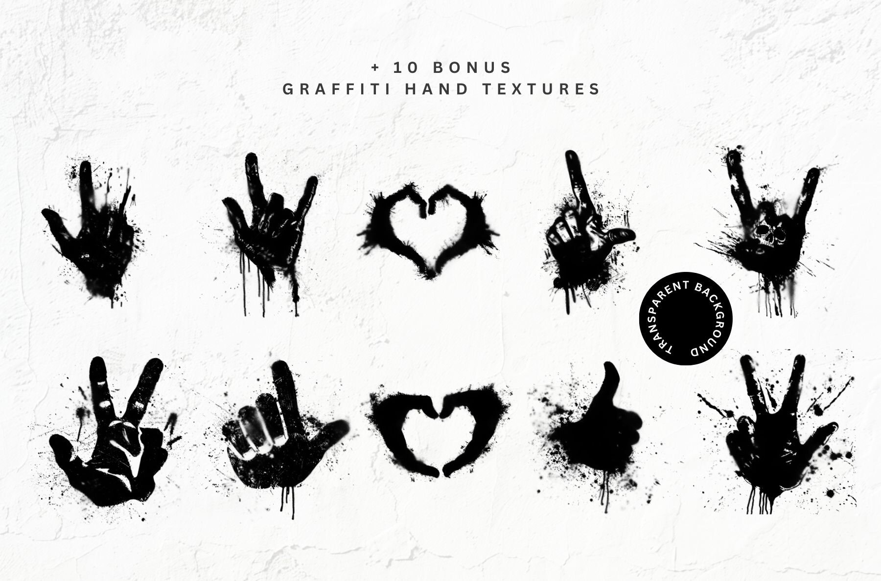 35 Spray Graffiti Grunge Textures 8