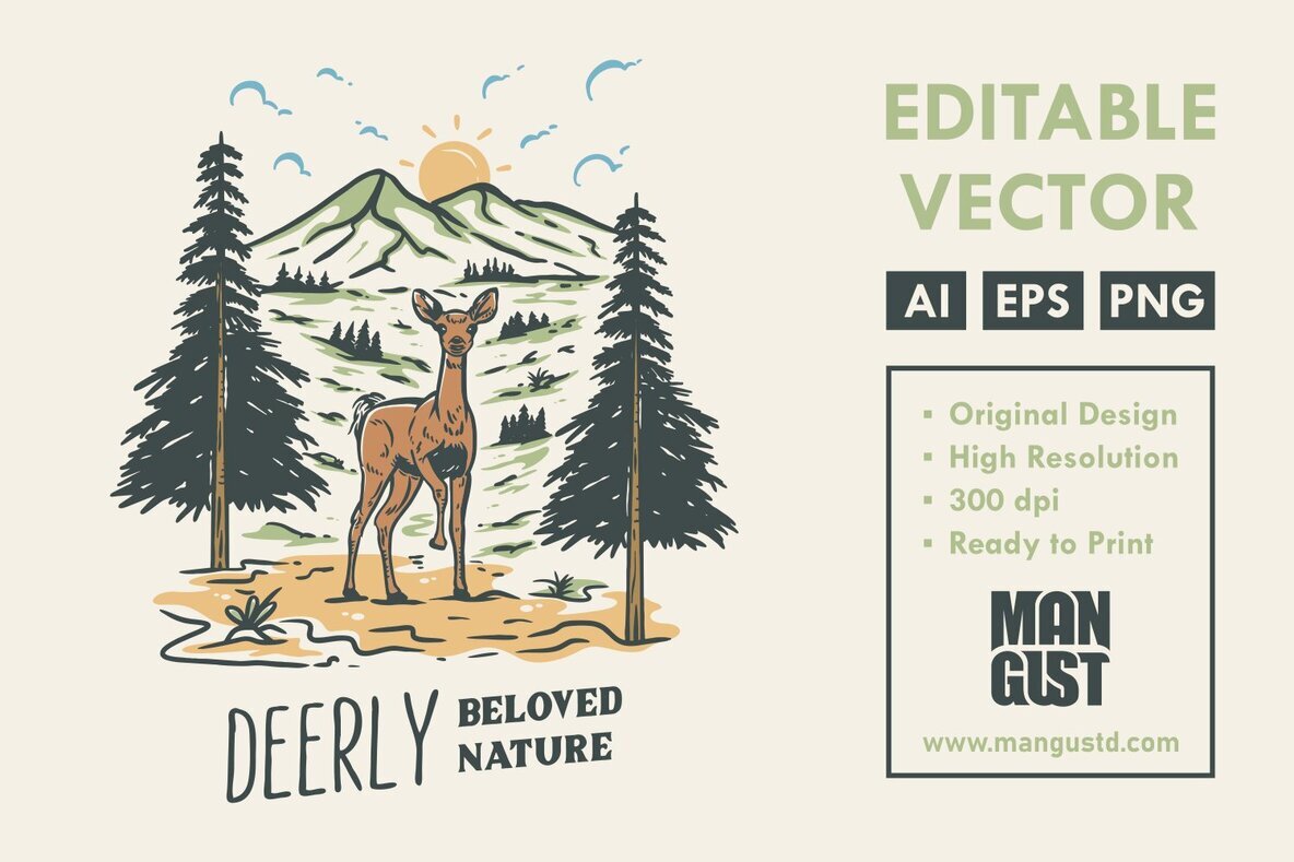 Deerly Beloved Nature 1