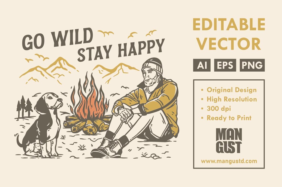 Go Wild Stay Happy 1