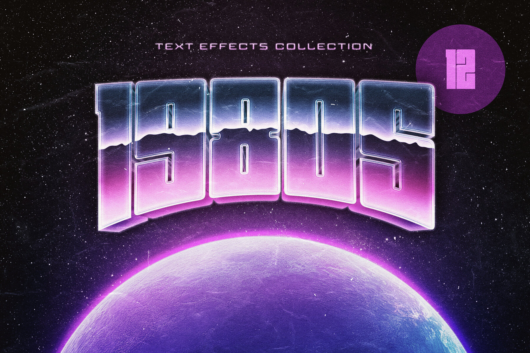 80s Text Effects Collection 1