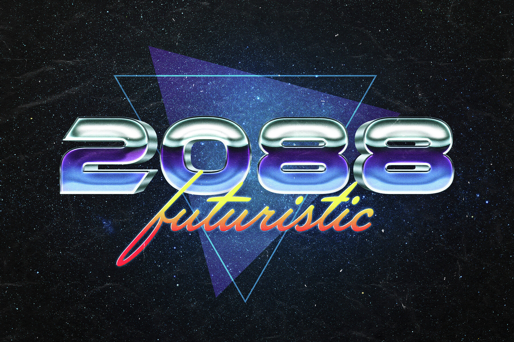 80s Text Effects Collection 6