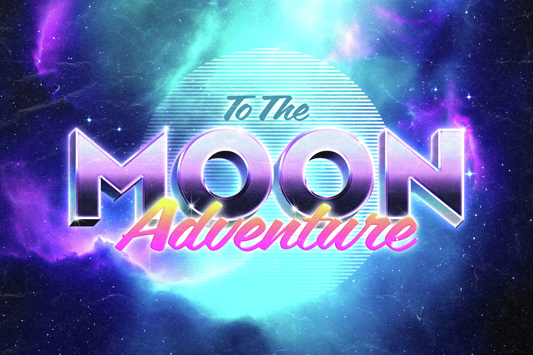 80s Text Effects Collection 7