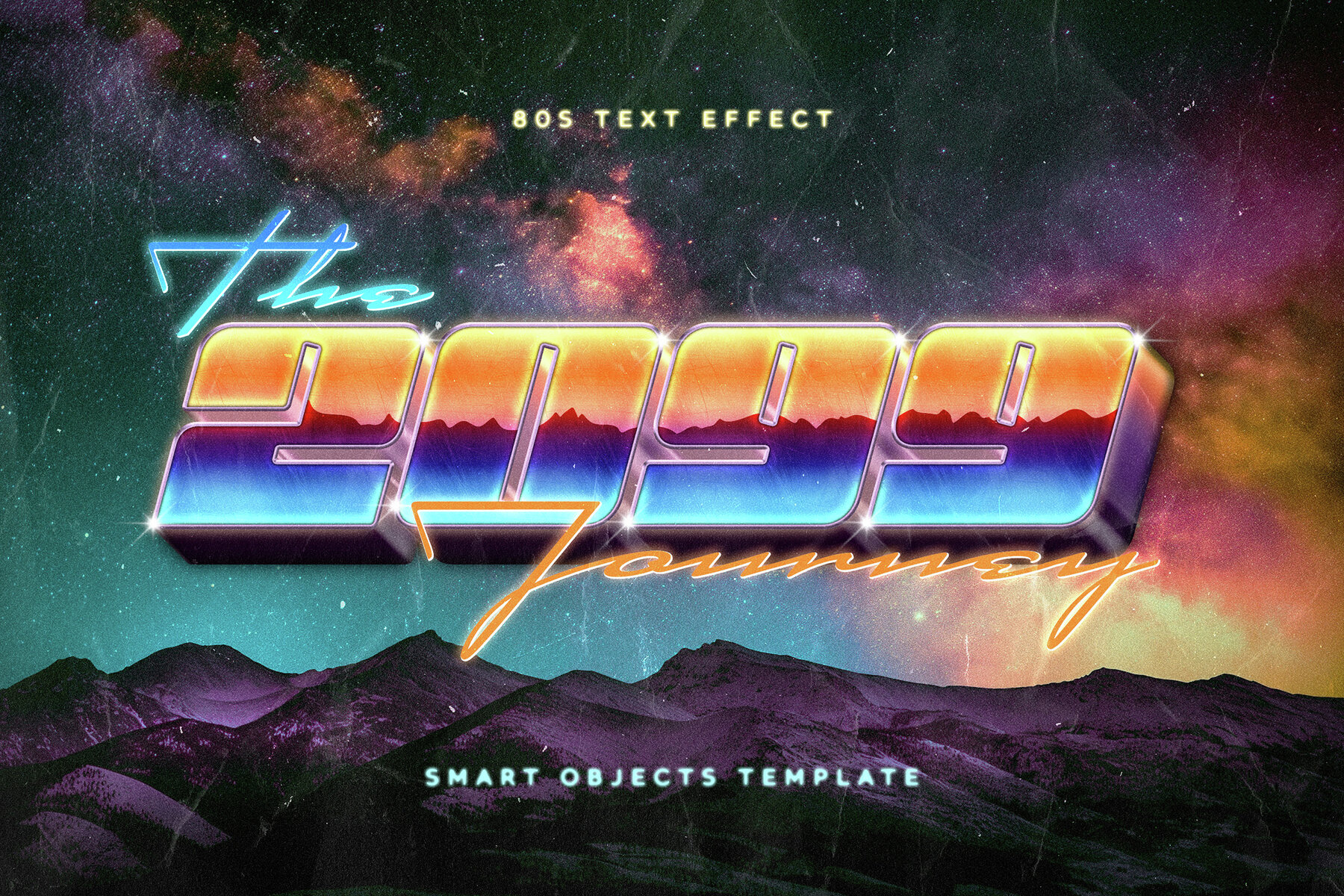 80s Text Effects Collection 11
