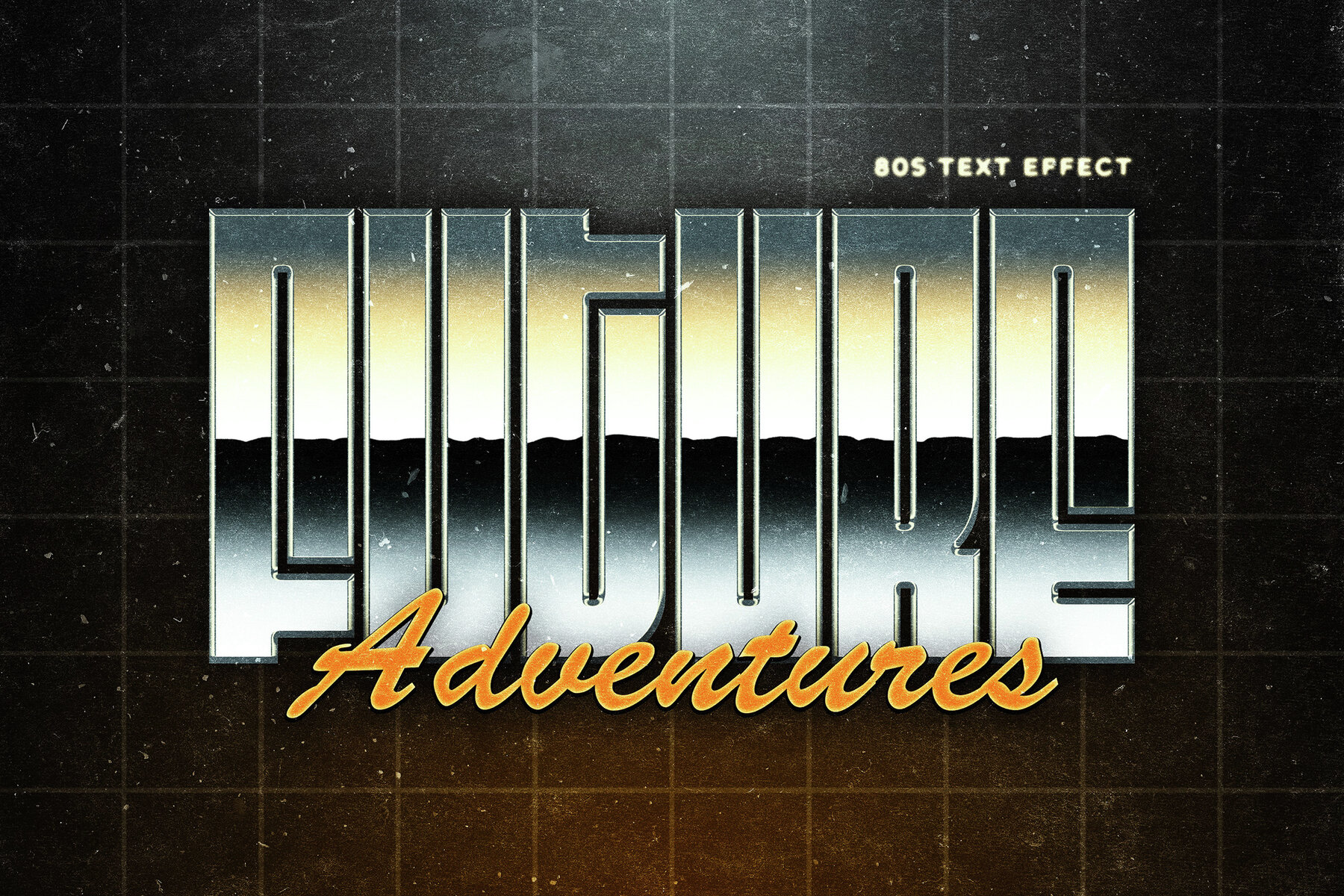 80s Text Effects Collection 12