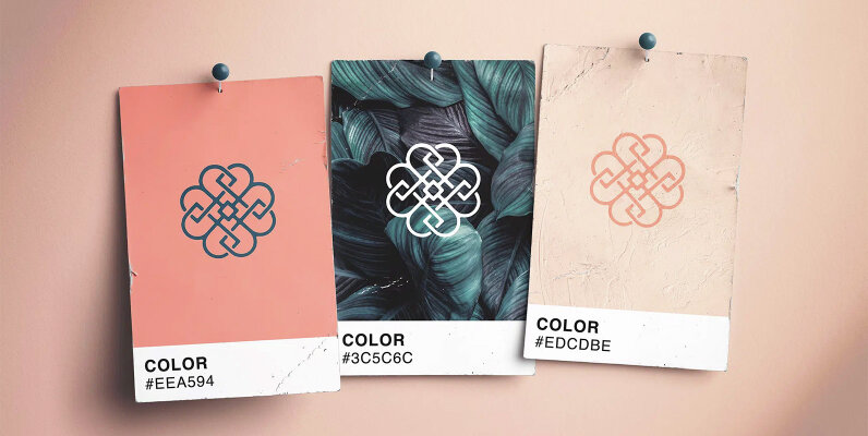 Mood Board Branding For Mockup