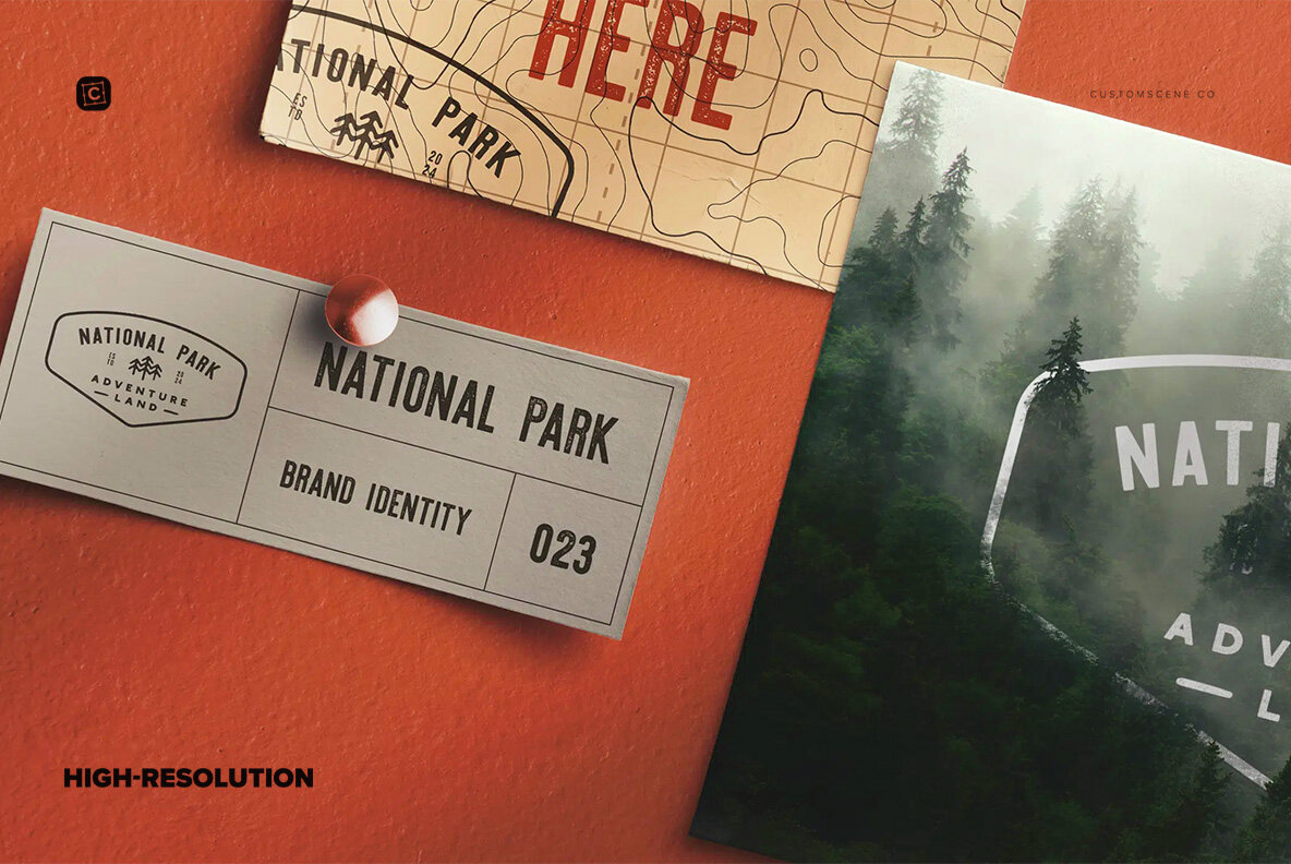 Scrapbook Collage Mockup 4