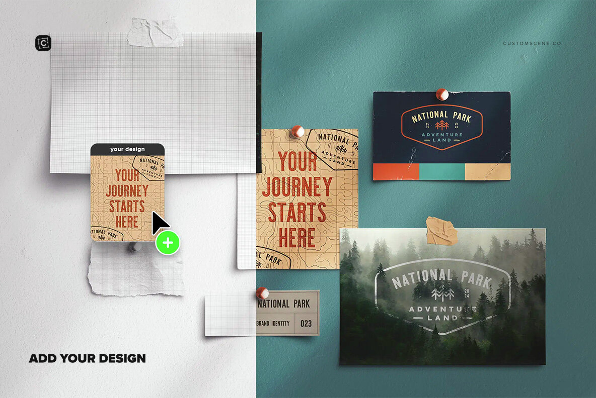 Scrapbook Collage Mockup 7