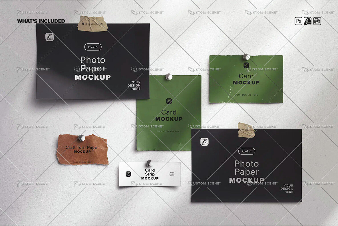 Scrapbook Collage Mockup 9