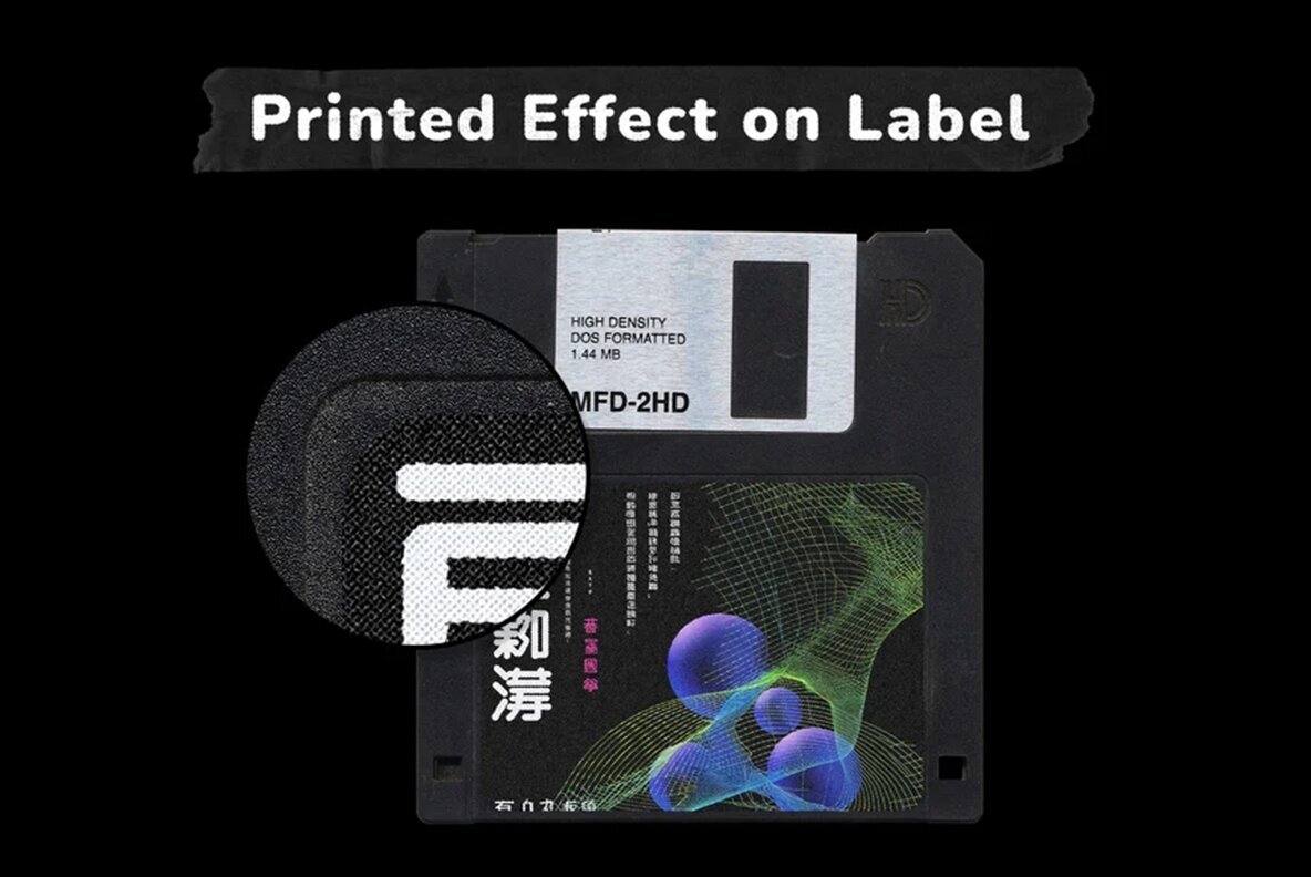 Floppy Disk Cover Mockup Pack 4