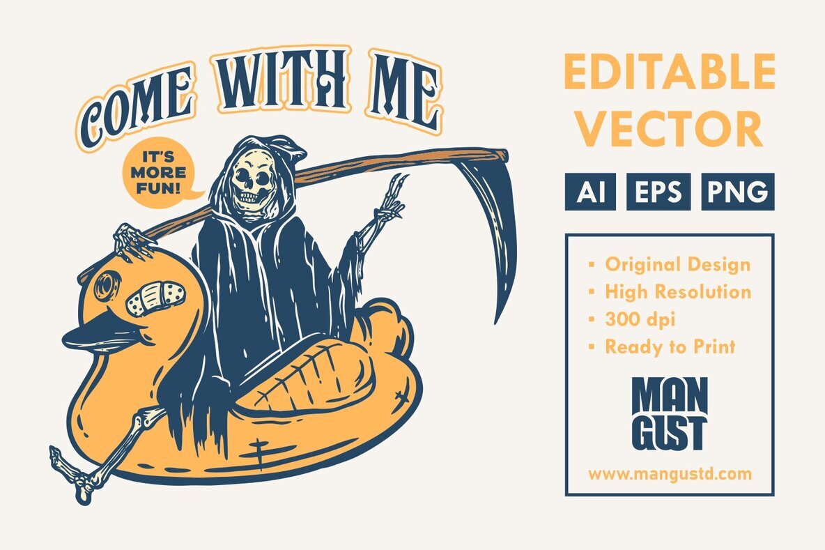 Grim Reaper Duck Pool 1