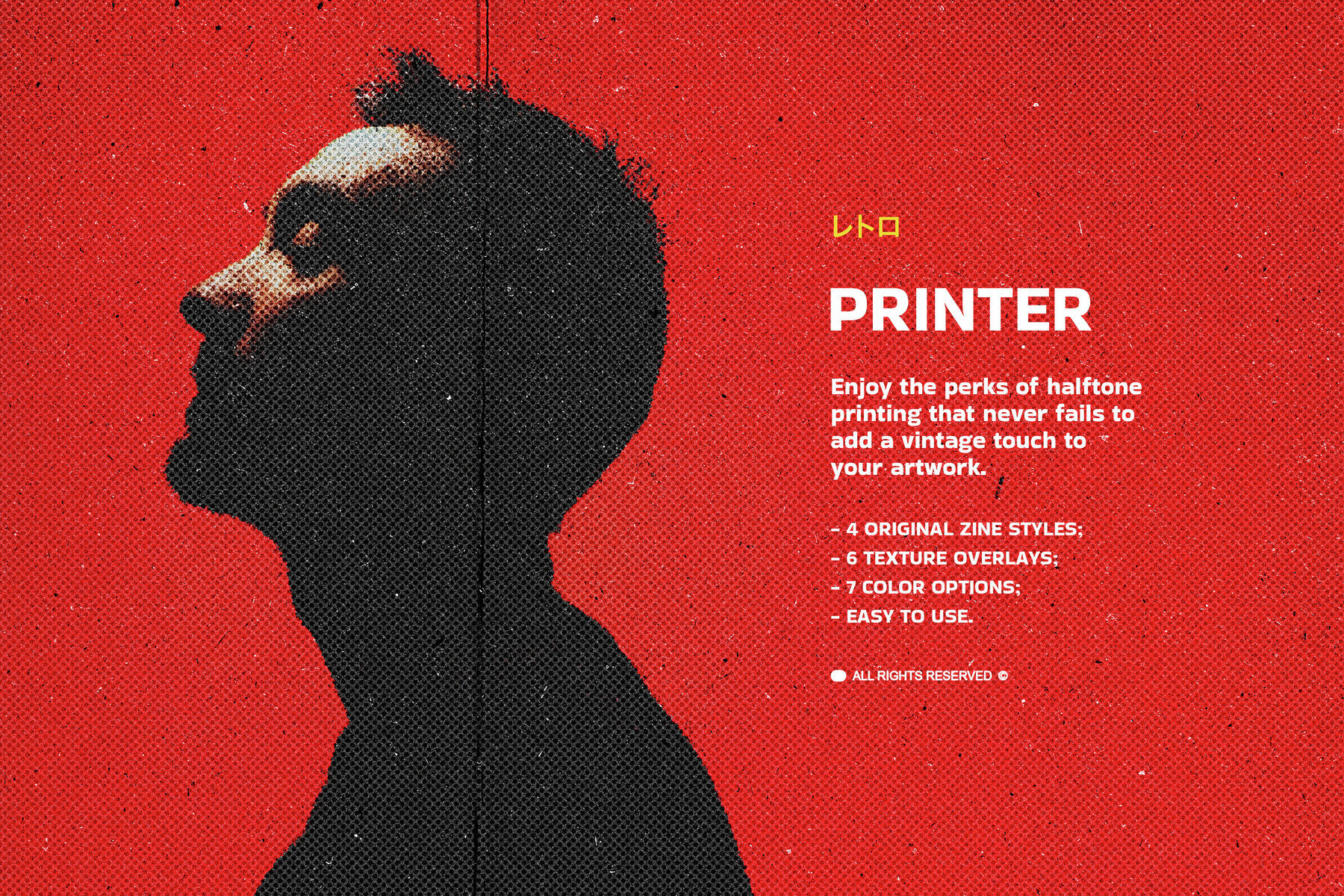 Halftone Vintage Photo Effect 2