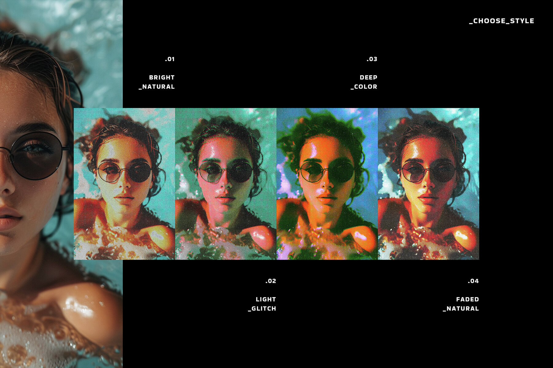 Halftone Vintage Photo Effect 3