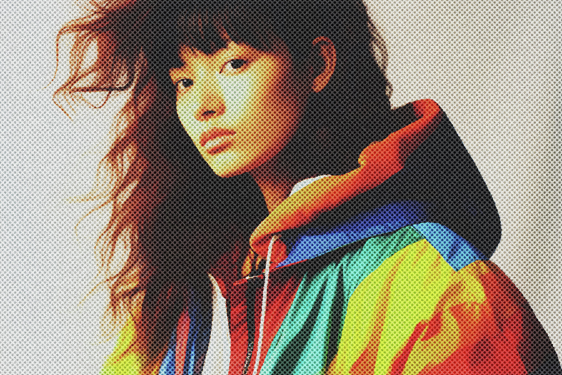 Halftone Vintage Photo Effect 4