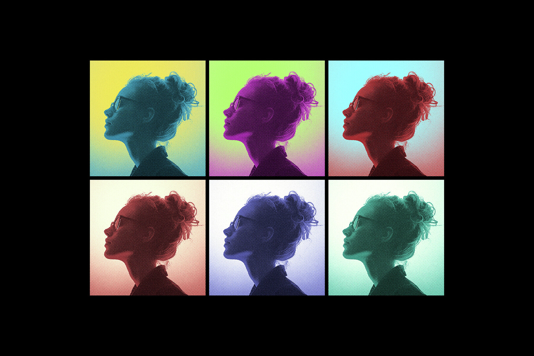 Halftone Vintage Photo Effect 8