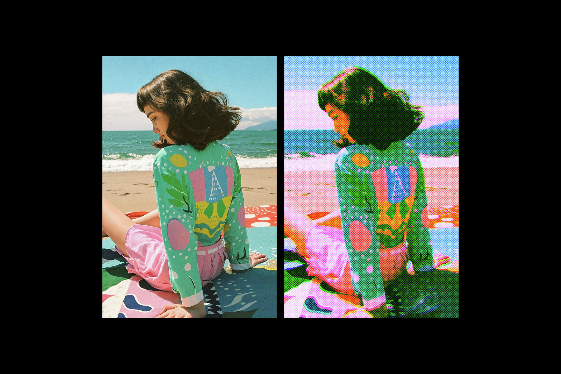 Halftone Vintage Photo Effect 10