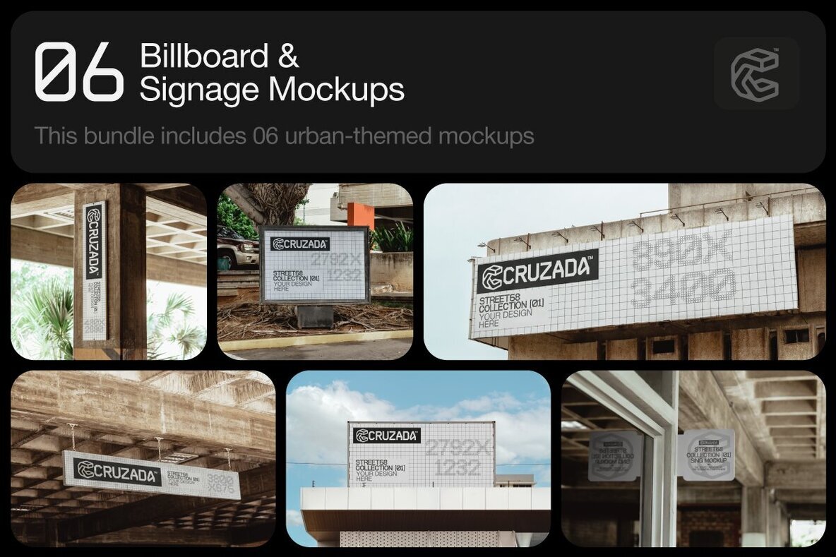 Billboard   Signage Mockups Street58 1